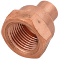 1/4" x 3/8" Copper x Female Adapter