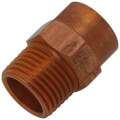 5/8" x 1/2" Copper x Male Adapter
