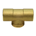 2" x 2" x 1" CxCxF Tee (Lead Free)