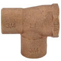3/4" CxFxC Tee (Lead Free)