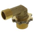 1/2" Female Sweat × 1/2" FIP Tub/Shower Lock Elbow