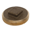 2" Brass Raised Head Cleanout Plug