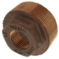1-1/2" x 1/2" MIP x FIP Brass Bushing (Lead Free)