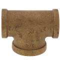1/2" x 1/2" x 3/4" Bull Head Brass Tee (Lead Free)