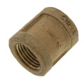 1/2" FIP Brass Coupling (Lead Free)