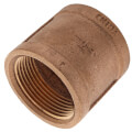 1-1/4" FIP Brass Coupling (Lead Free)