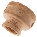 1-1/2" x 3/4" FIP Brass Coupling (Lead Free)