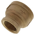 1-1/2" x 1" FIP Brass Coupling (Lead Free)