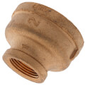 2" x 1" FIP Brass Coupling (Lead Free)