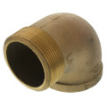 2" Brass 90 Deg Street Elbow, Lead Free (Threaded)