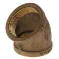 4" FIP 45-Degree Brass Elbow (Lead Free)
