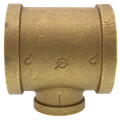 2" x 2" x 1" Reducing Brass Tee (Lead Free)