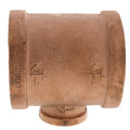 1-1/2" x 1-1/2" x 1/2" FIP Brass Tee (Lead Free)