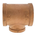 1-1/2" x 1-1/2" x 1" FIP Brass Tee (Lead Free)