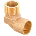 2" C x M Cast Brass 90-Degree Elbow (Lead Free)