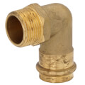 1" Copper Press x MIP Forged DZR Brass Transition Elbow (Lead Free)