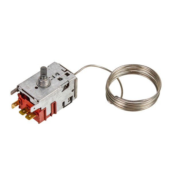 danfoss-077b0021-single-chamber-capillary-thermostat-100sm-for-refrigerator.jpg DANFOSS 077B0021 Single chamber capillary thermostat 100см for refrigerator - Image 1