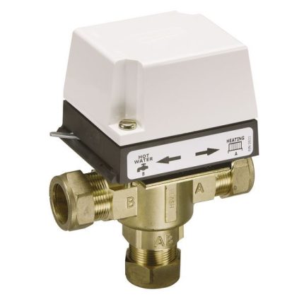 Danfoss HS3B28 3-port valve and actuator 28mm