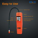 Elitech CPU-1G AC Refrigerant Leak Detector CFCs HCFCs HFCs with 3 Sensor Tips - Image 3