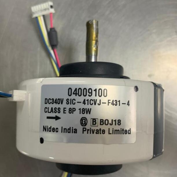 hitachi-split-ac-indoor-blower-motor-15-ton-sic-41cvj-f431-4-18-watt.jpg Hitachi Split AC Indoor Blower Motor 1.5 ton (SIC-41CVJ-F431-4) 18 watt - Image 1