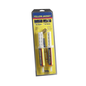 Yellow Jacket 29984 PLUS II 1/4\" Compact Ball Valve Hose Set 48\" - 3 Pack RYB
